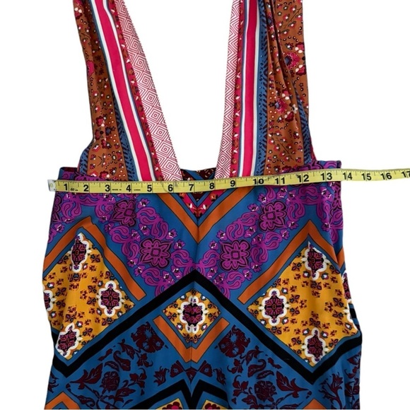 Free People Colorful Patterned Jumpsuit - Picture 4 of 9